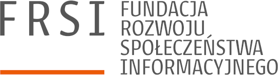 Logotyp Fundacji Rozwoju Społeczeństwa Informacyjnego