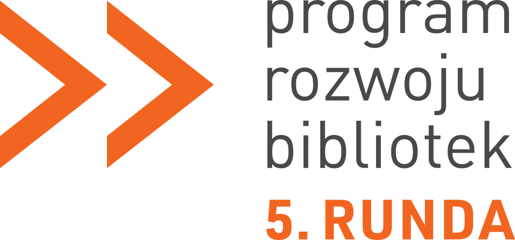 Logo Programu Rozwoju Bibliotek 5. runda